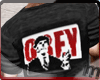 m' new obey shirt