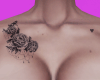 e. chest tattoo