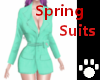 Spring Suits Green