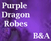 [BA] Purple Dragon Robes