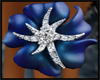 Blue Flower N Diamond 