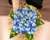 Blue Flower Boquet