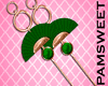 [PS] Xmas Earrings Green