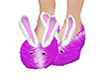 bunny shoes lilac