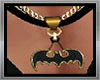 gold batman  necklaces