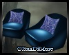 (OD) 4 pers chat chairs