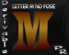 Letter M No Pose