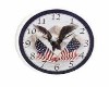 PATRIOTIC WALL CLOCK