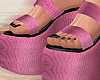 Ripped set Shoes Pink