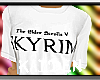 Skyrim Fan Shirt (F)