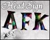 *82 AFK 3D Animated Sign