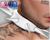 !!S Spiked Collar White