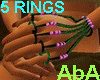 [aba] 5 Rings Bracelet