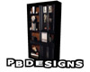 PB Luxury Bookcase Black