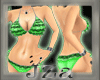 *JZa !Candy Bikini Green