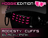 ME|ModeCuffs|Black/Pink
