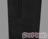Fridge 4 doors Black