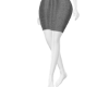 Grey Casual Skirt LLXL