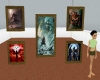 5 Demon Paintings