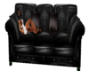 Black Leather Couch