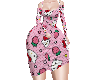 FNK* kitty berry dress