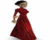 Red Cascade Dress