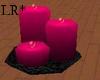 3 Tier Pink candles