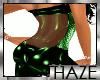 [IH]PVC GREEN BODYSUIT M