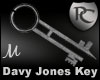 Davy Jones Key Necklace