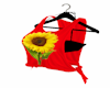 Red Sunflower Top