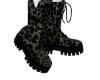 Leopard Goth Boots