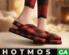 Plaid Classics Slides