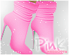 PI Boots ♥ Hot Pink
