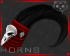 Horns BlackRed 4c Ⓚ