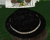 black velvet bolero hat