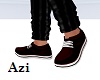 Dark Brown Suede Shoes