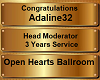 Congrats Adaline