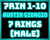 Male cover 7 rings
