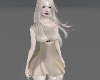 beige_lime dress