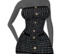 Q - TWEED DRESS - BLACK