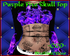 *ZD* Purple Fire Skull
