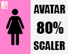 Avatar Scaler 80%