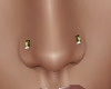 Gold Nose Piercings