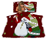 Snowman blanket/pillow