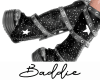 Star Boots Black