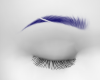Blue Slit Brows Stem