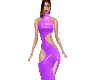 Sexy Long Purple Dress