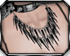 *D Bnw Spike Necklace