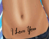 *DY* I Love You Tattoo
