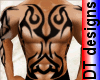Tribal tattoo muscled DT